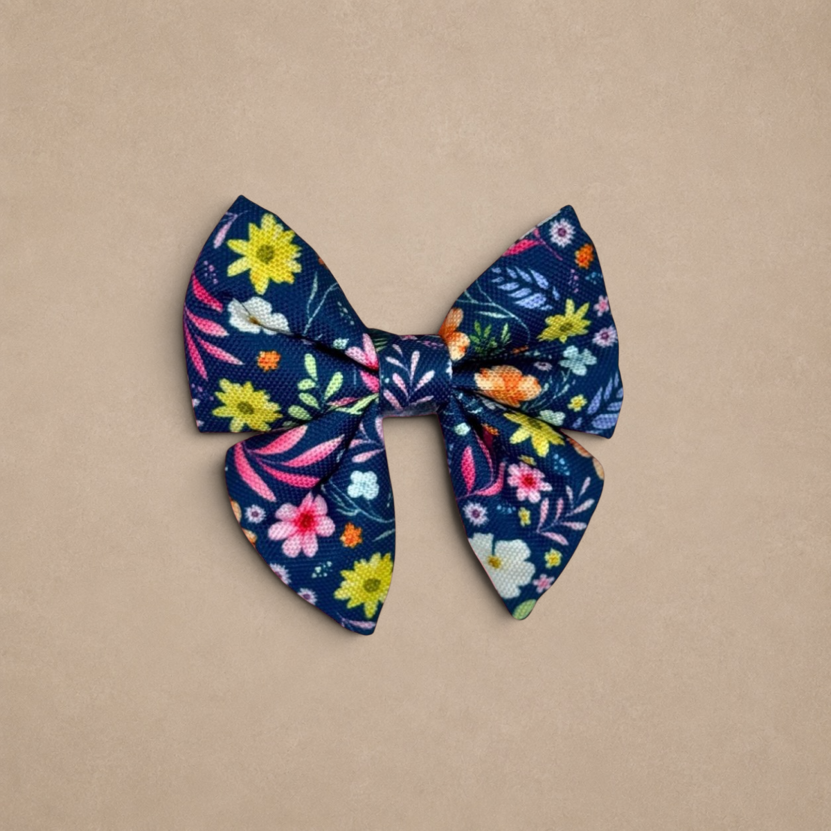 Dog Sailor Bow - Summer Meadow