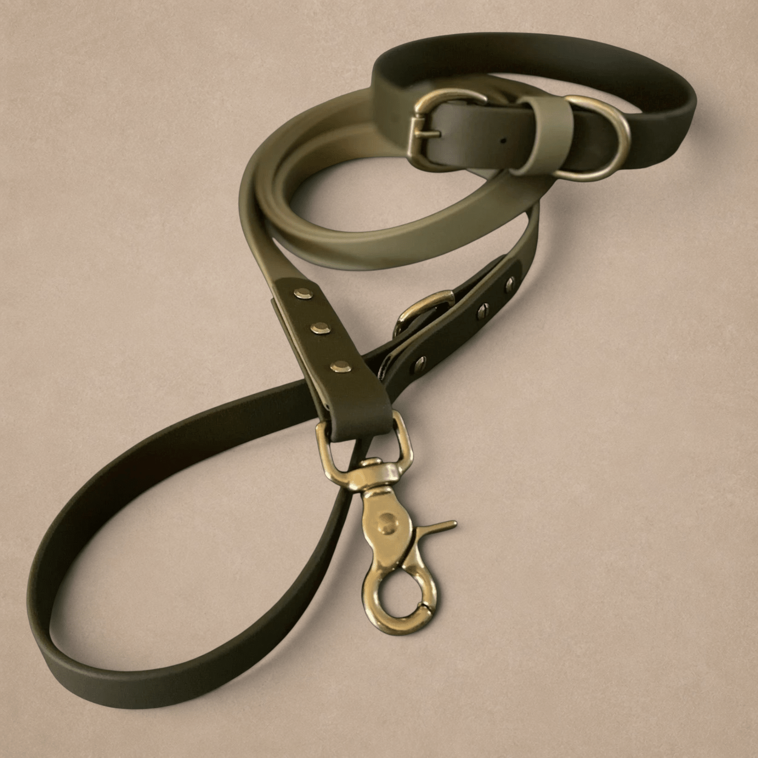 Bentley Olive & Khaki Colour Block Lead