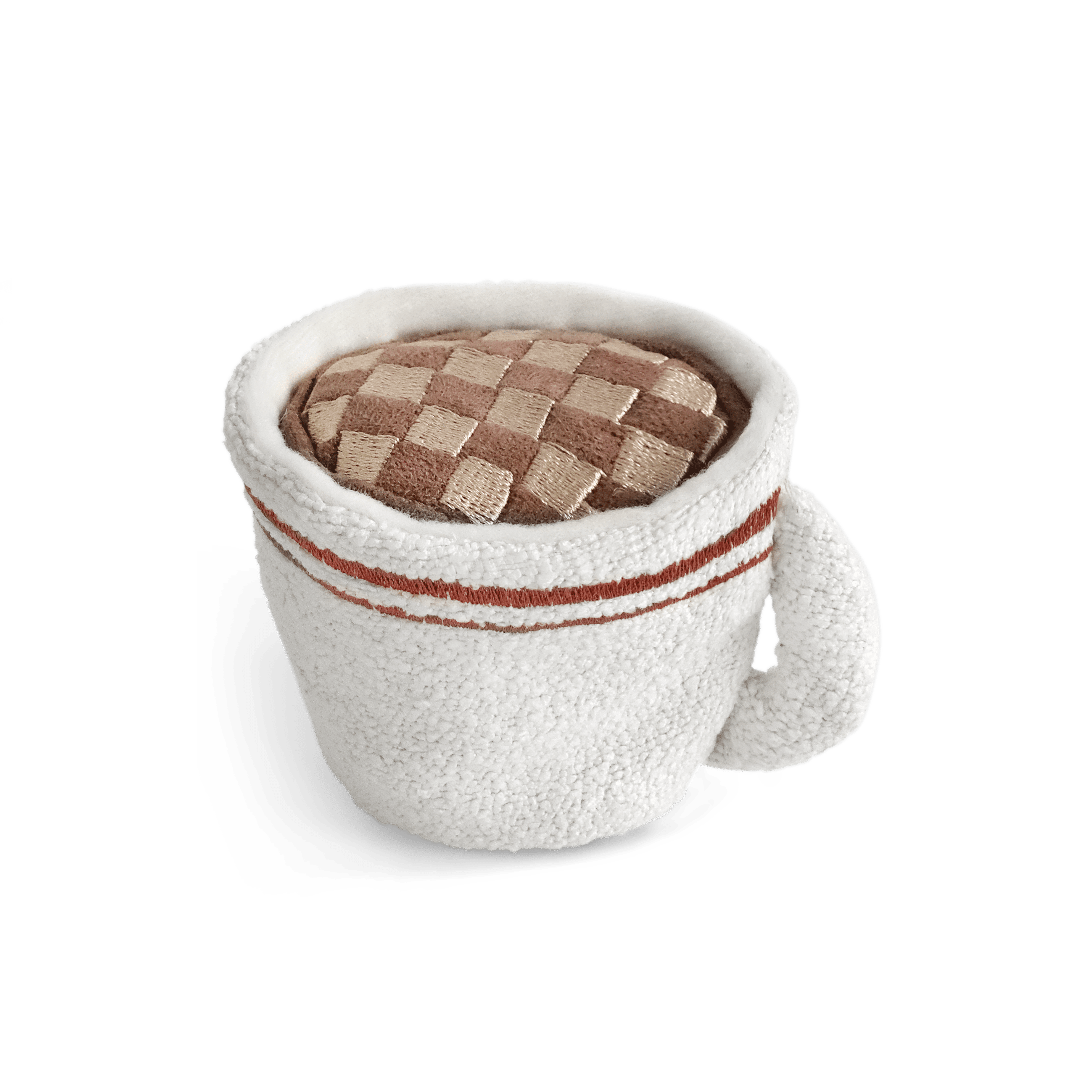 Espresso Pop Enrichment Dog Toy