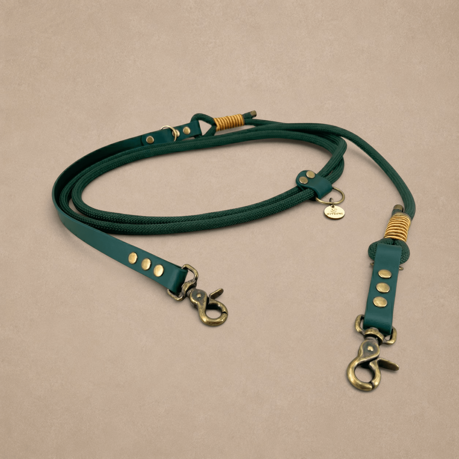 Kitsuné Multiposition Paracord & Biothane Lead