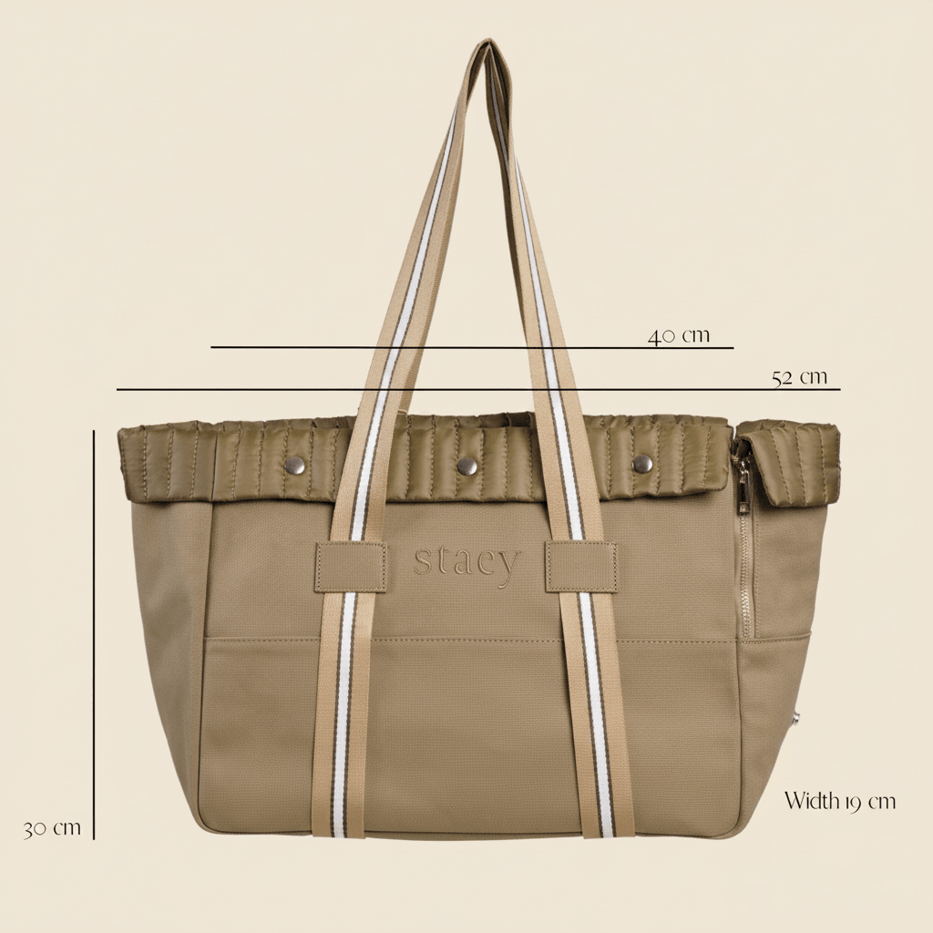 Lily Carrier Bag | Taupe