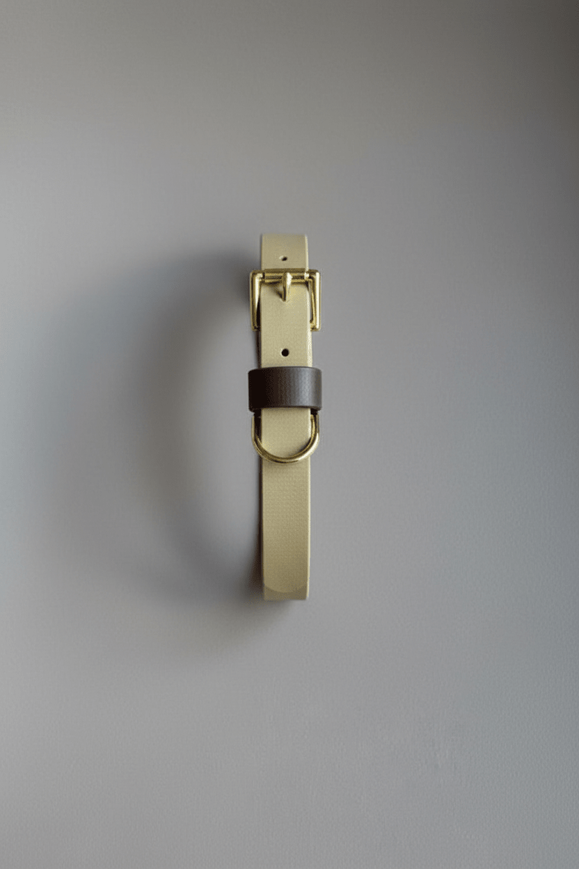 Loki Khaki & Brown Colour Block Collar