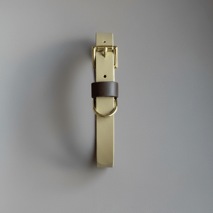 Loki Khaki & Brown Colour Block Collar