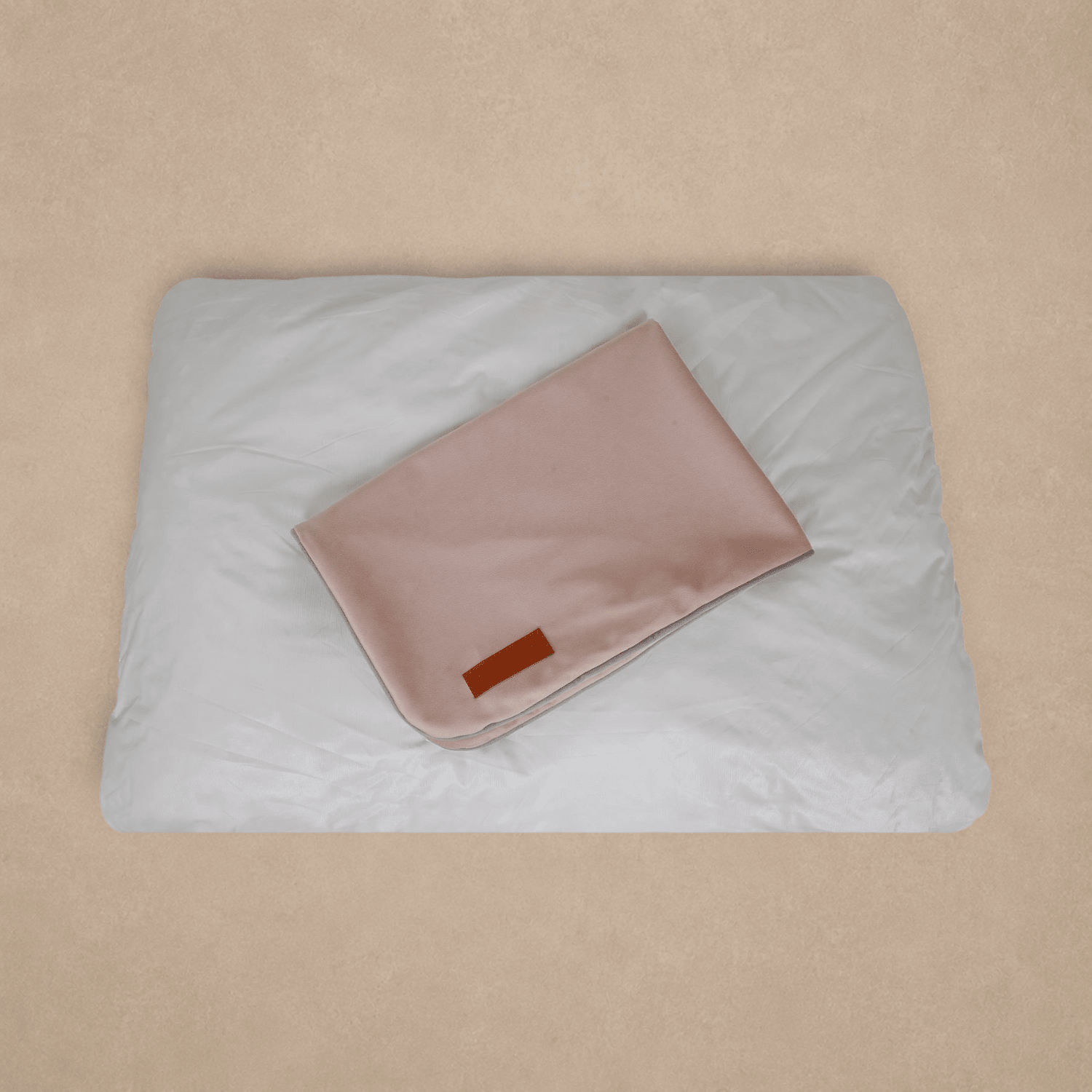 Luxury Memory Foam Crate Bed With Removable Covers | Pink