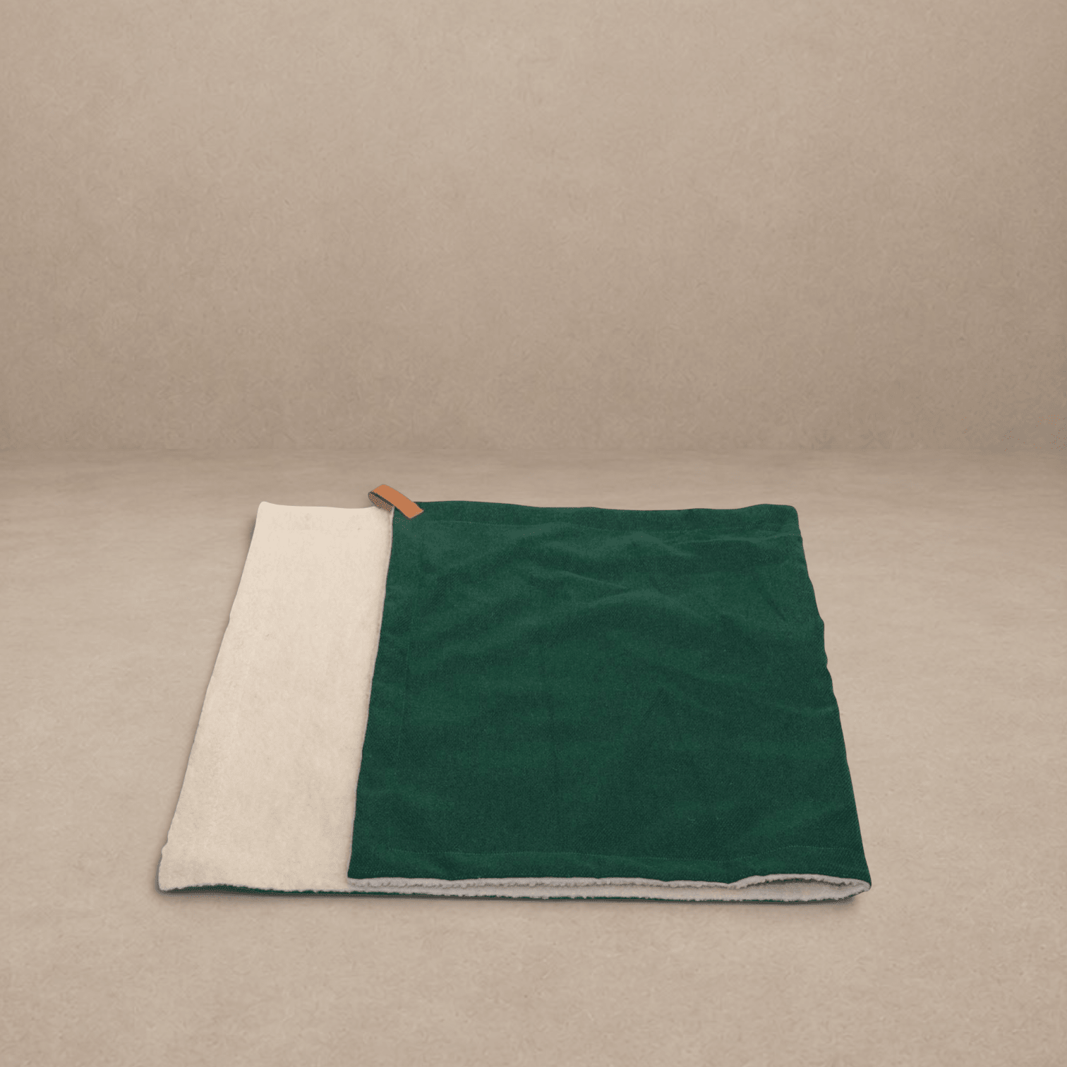 Luxury Washable Green Dog Blanket | Richmond