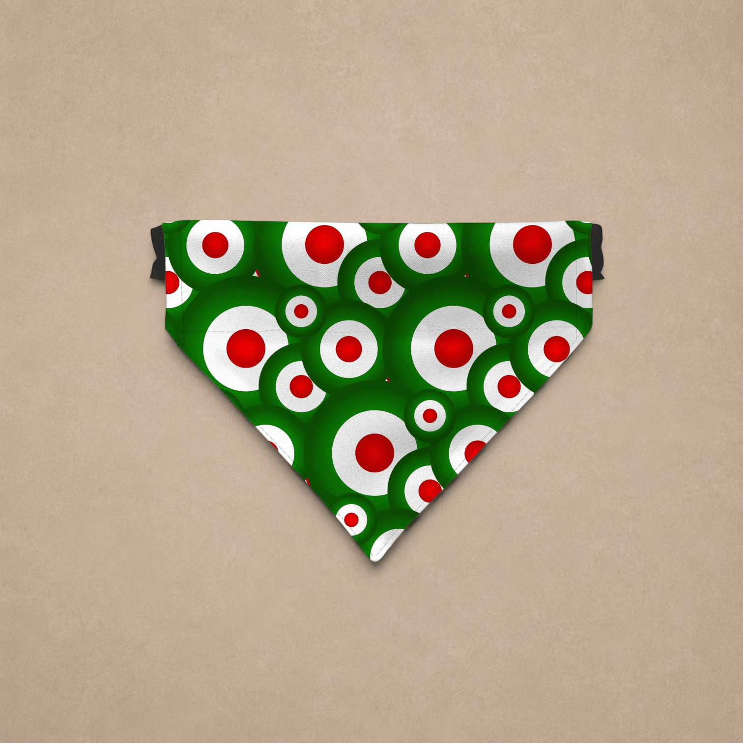 MOD - Green - Dog Bandana - 4 Sizes