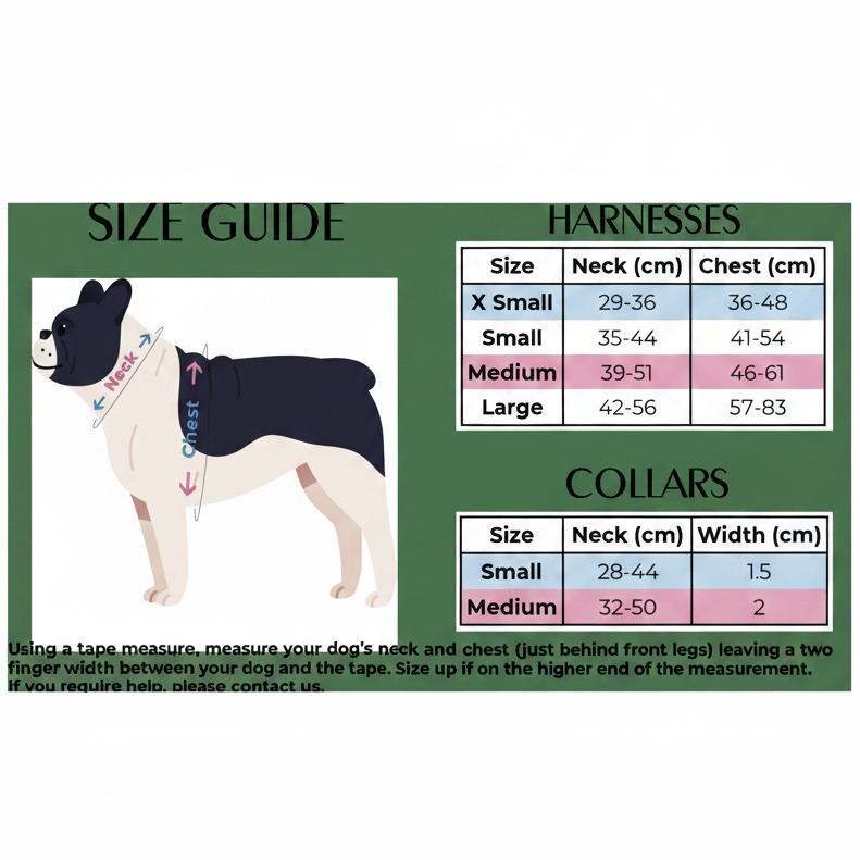 'Sammi' - Red & Grey Check Dog Harness