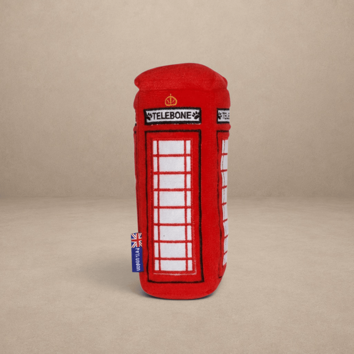 Telebone British Plush Dog Toy