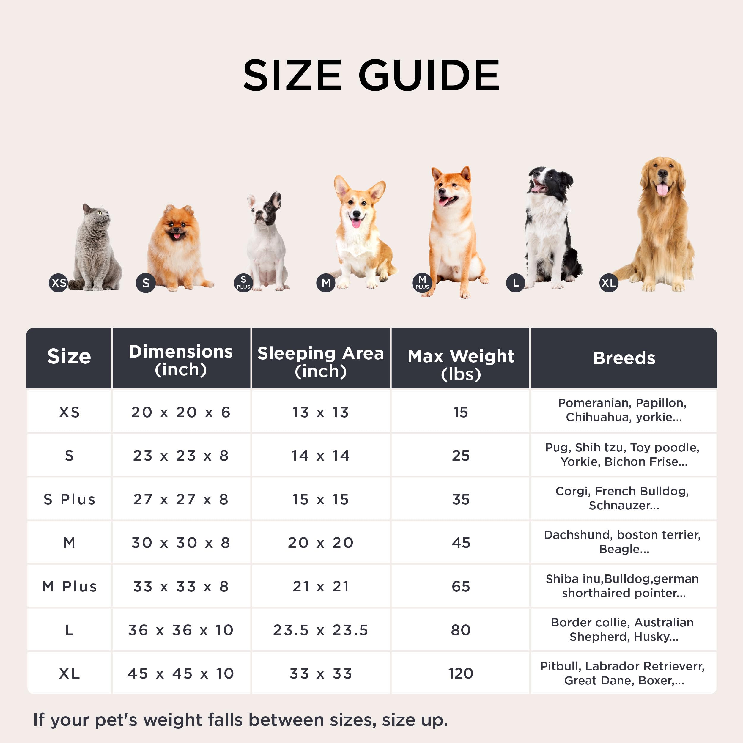 Bedsure Calming Donut Dog Bed for Small Dogs – 23 - Inch Round, Ivory Beige, Non - Slip & Washable