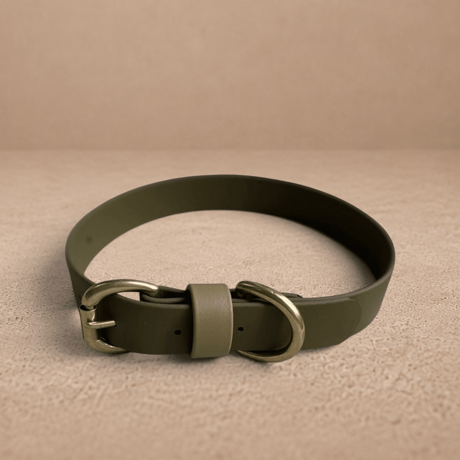Bentley Olive & Khaki Colour Block Collar