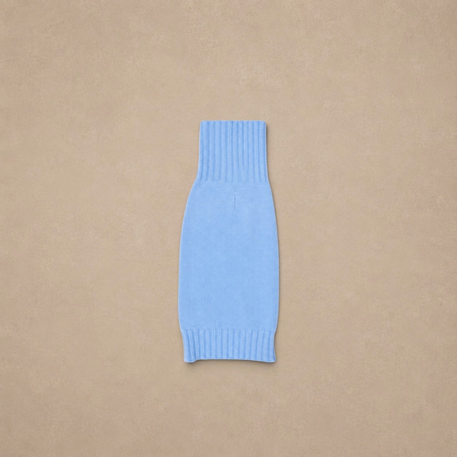Blue Cashmere Plain Dog Jumper