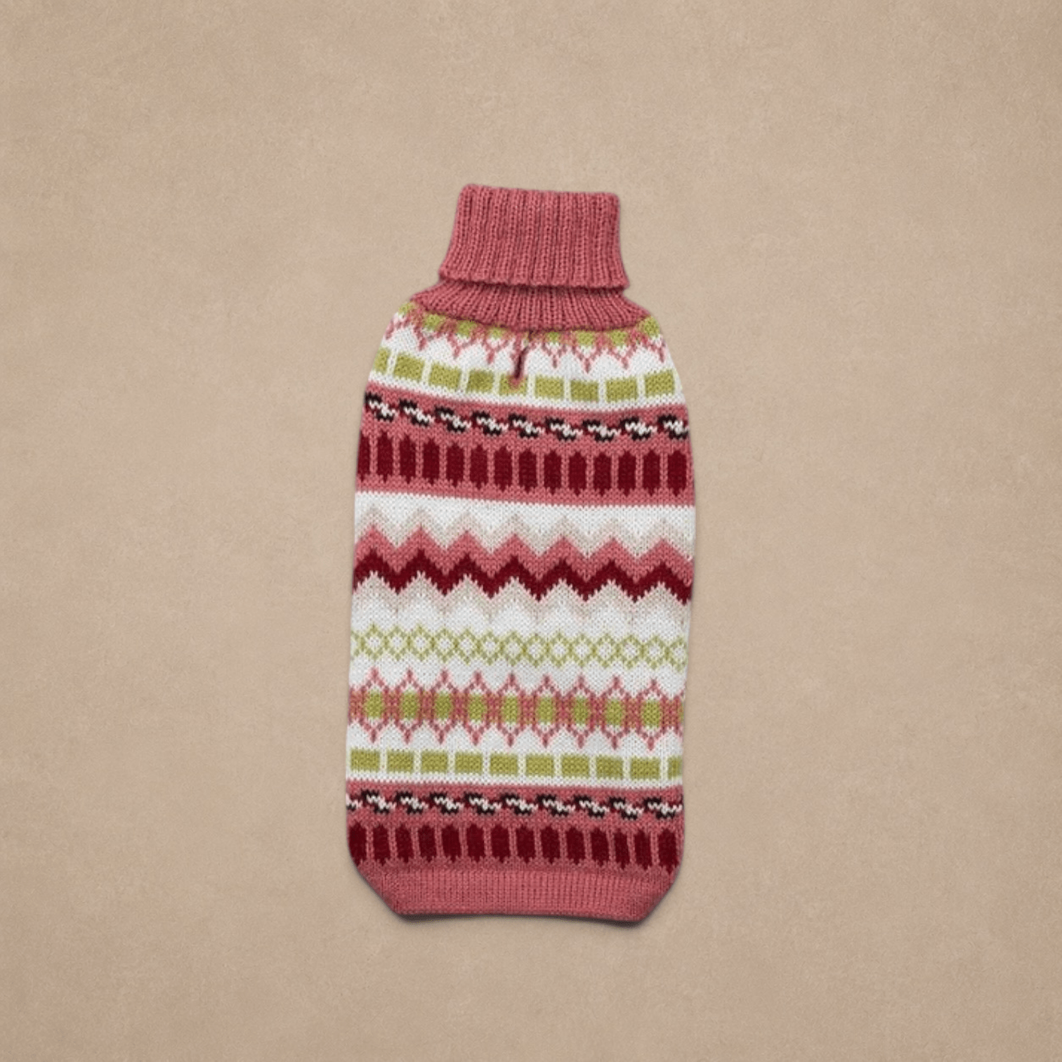 "Iceberg" Handmade Alpaca Wool Dog Jumper