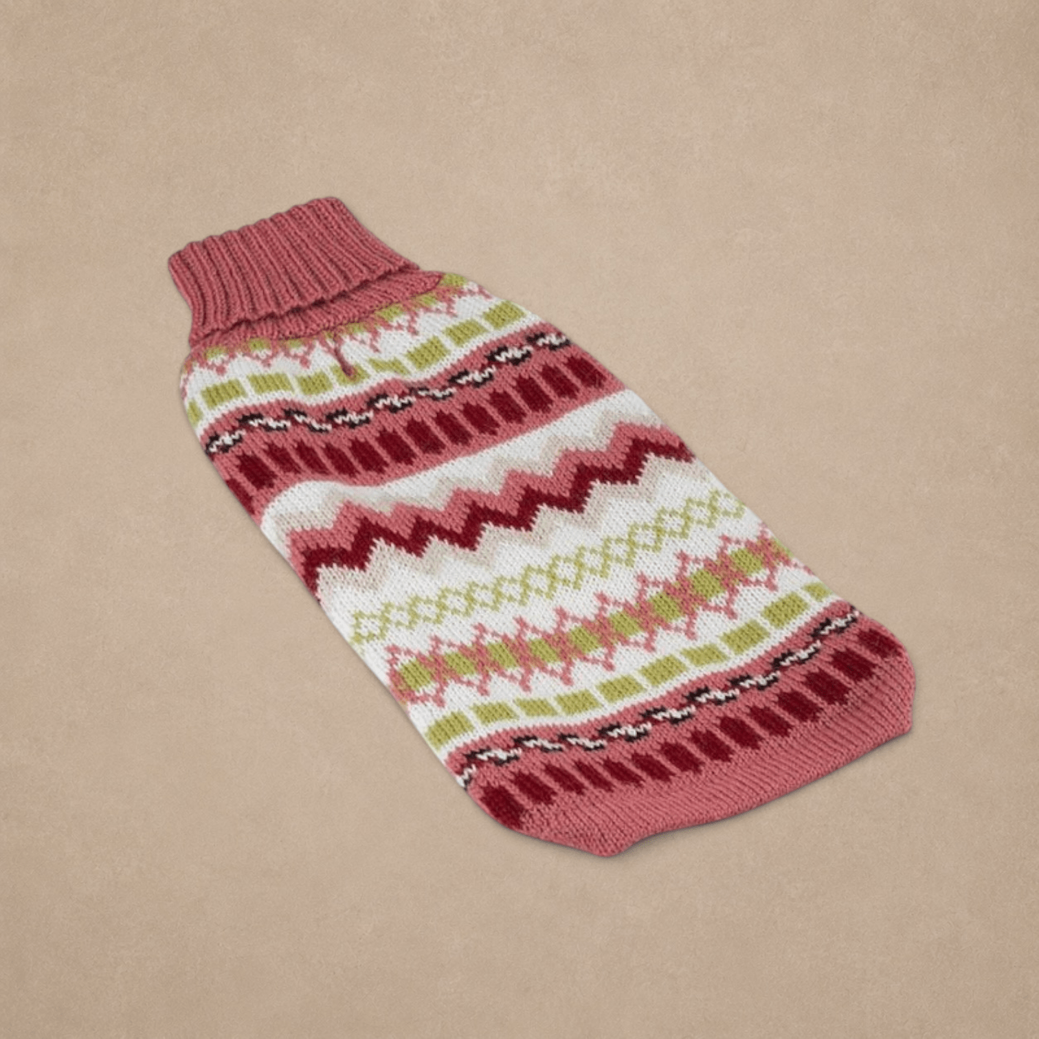 "Iceberg" Handmade Alpaca Wool Dog Jumper