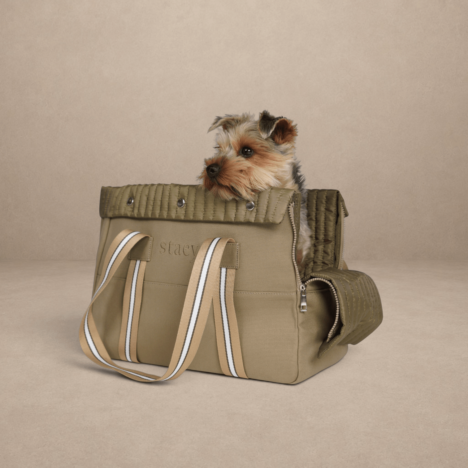 Lily Carrier Bag | Taupe