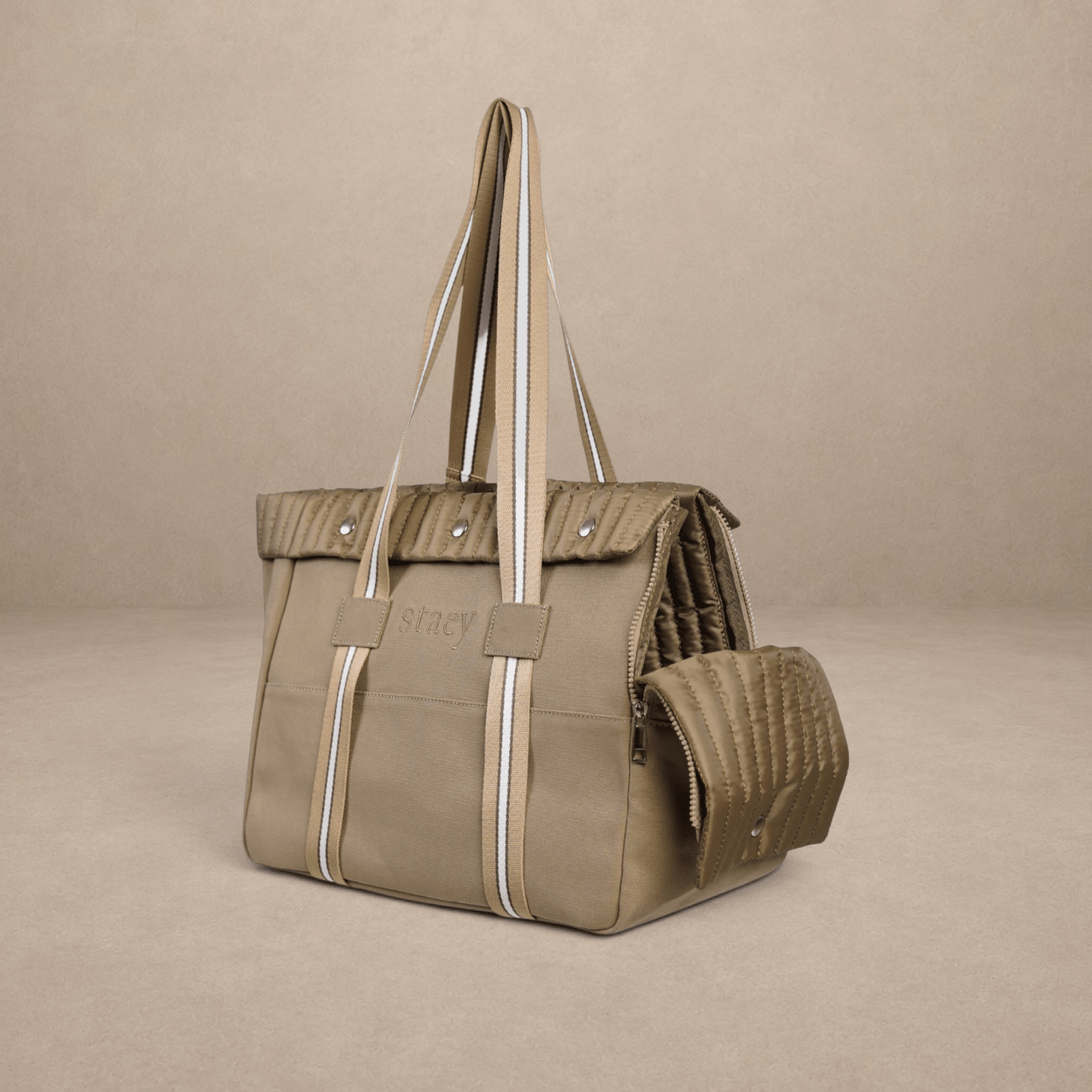 Lily Carrier Bag | Taupe