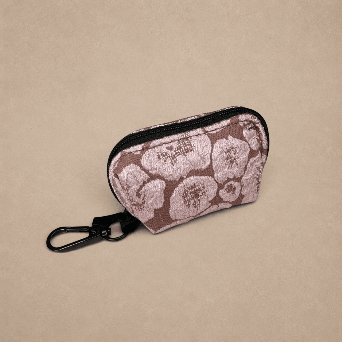 Luxe Poo Bag Holder - Mocha Petals