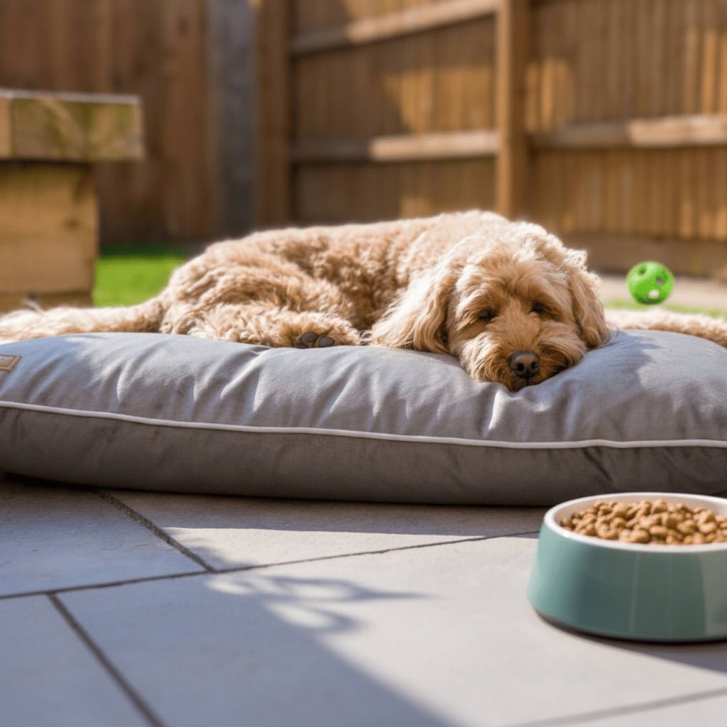 Luxury Memory Foam Crate Bed With Removable Covers | Grey
