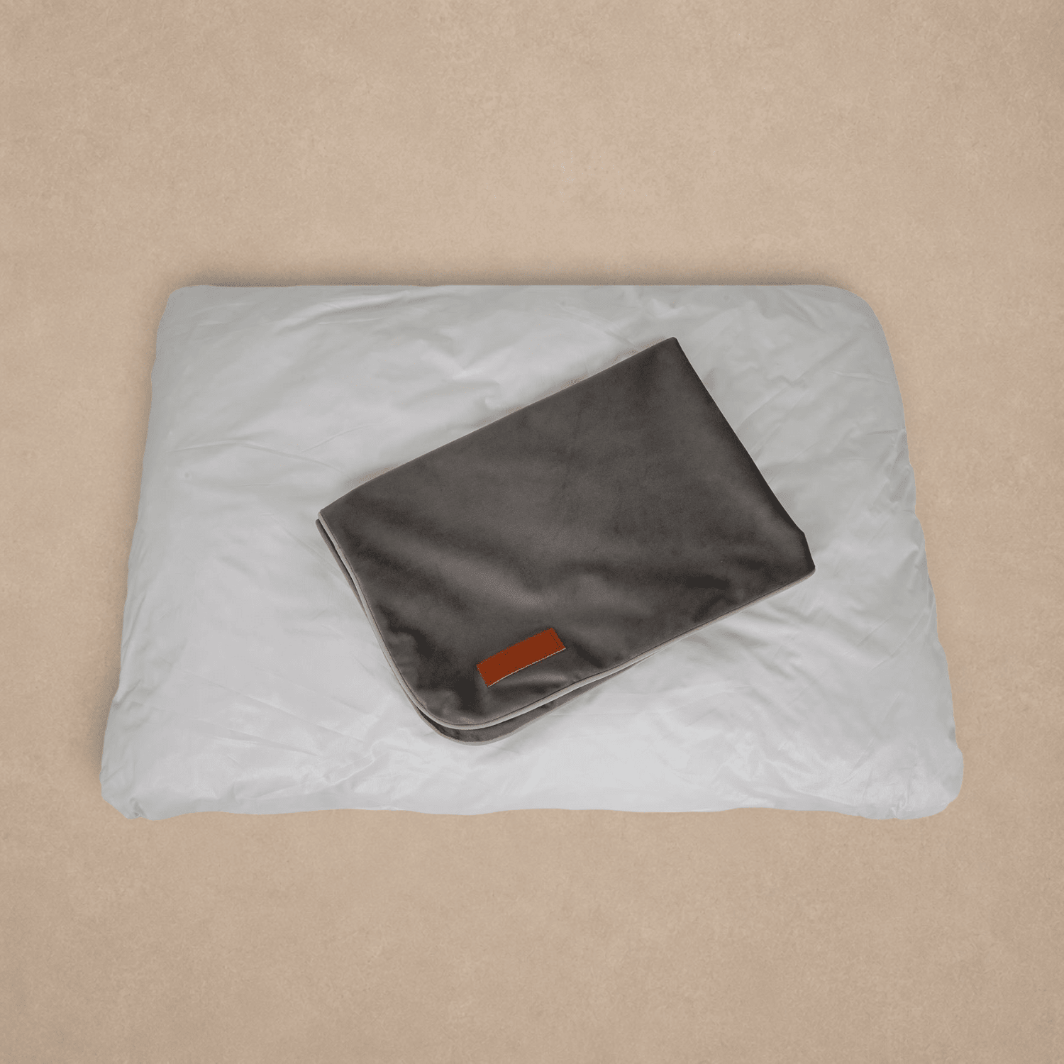 Luxury Memory Foam Crate Bed With Removable Covers | Grey