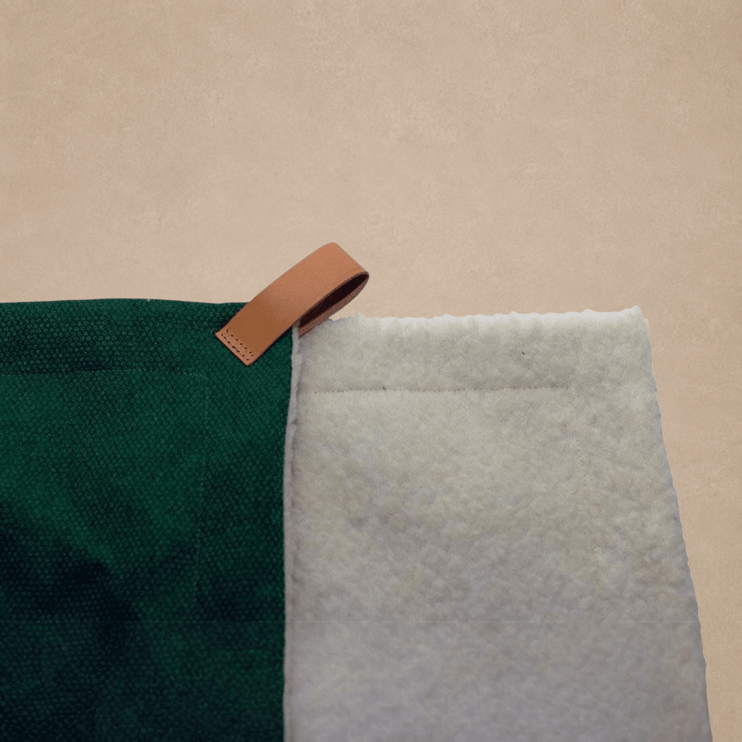 Luxury Washable Green Dog Blanket | Richmond
