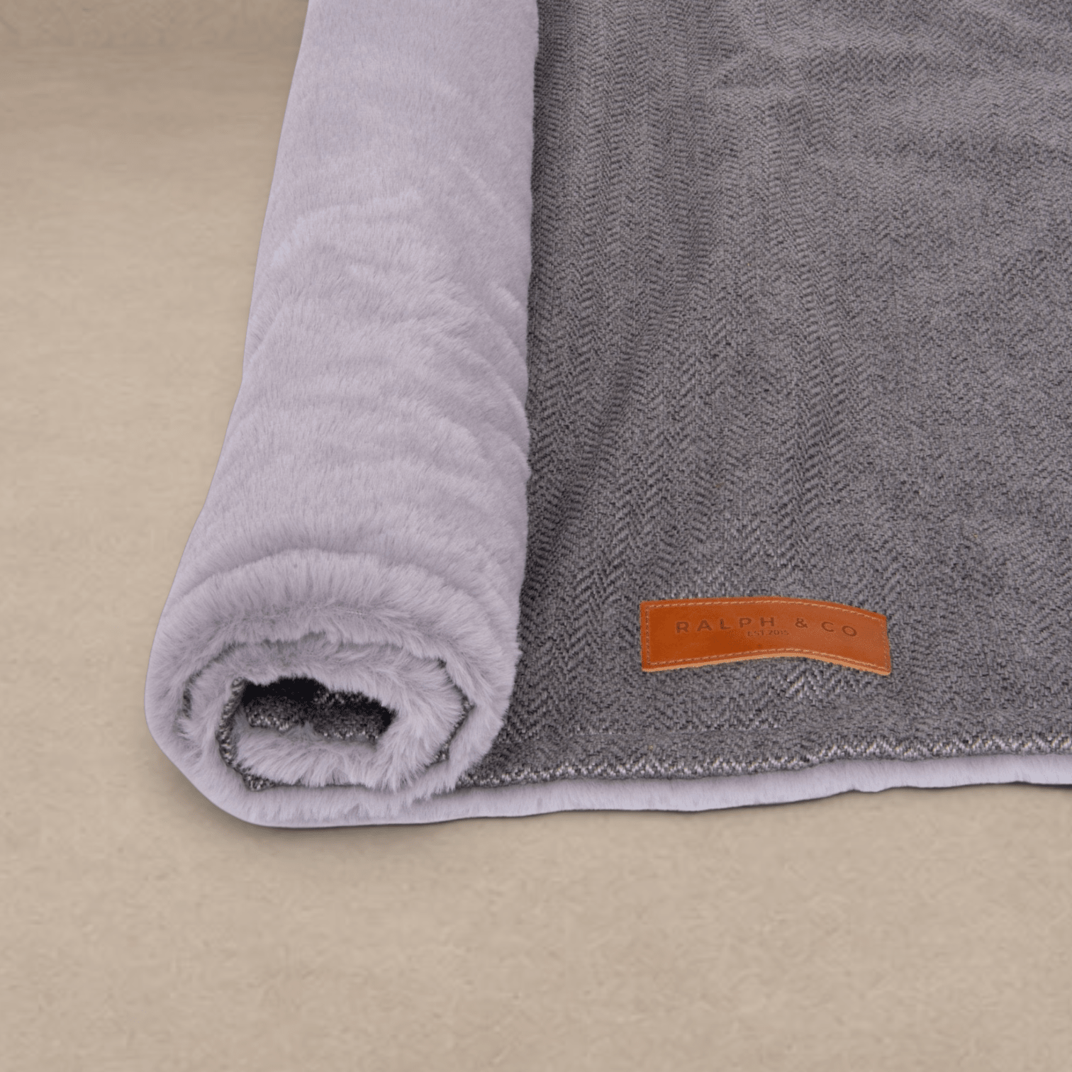Luxury Washable Herringbone Dog Blanket | Balmoral