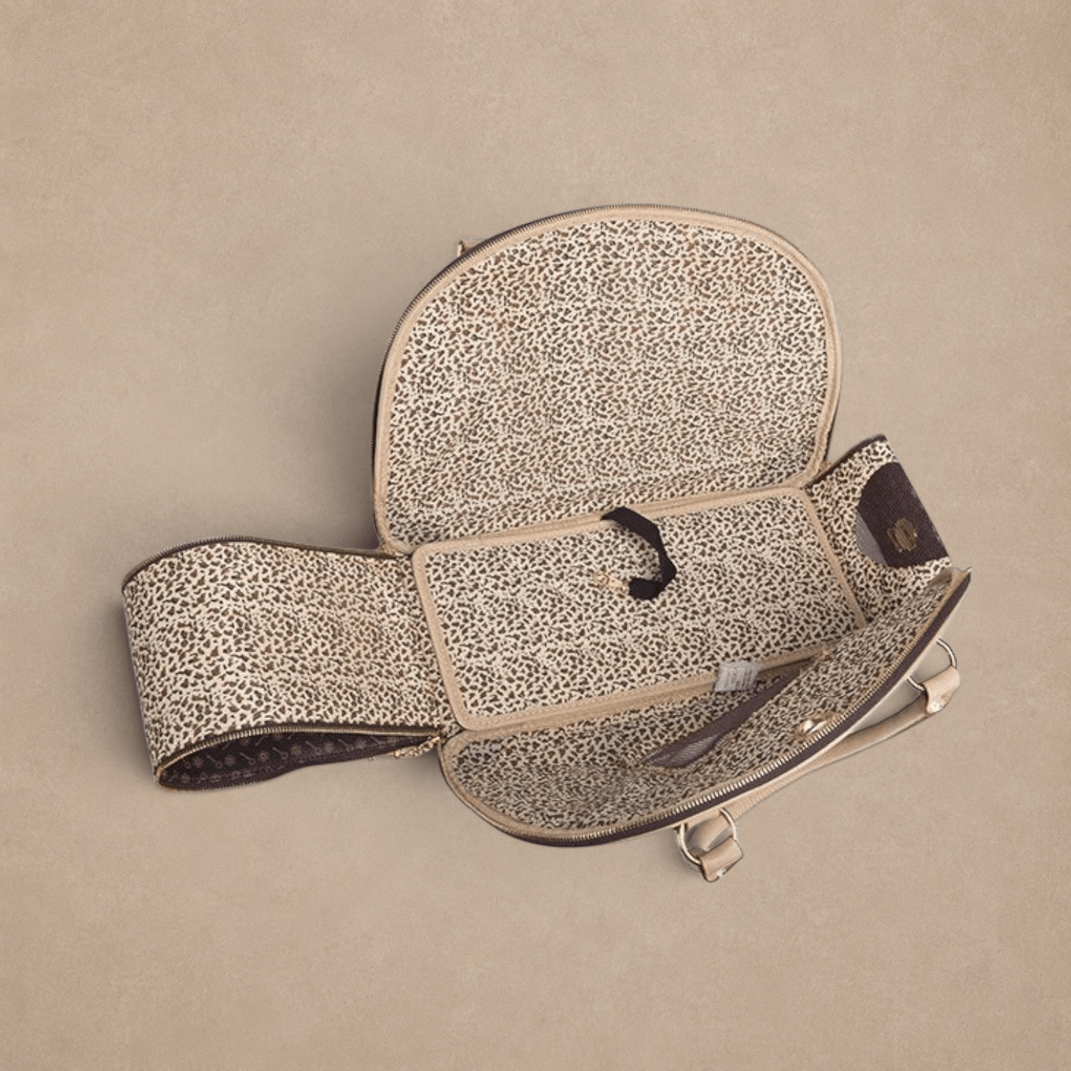 Outing convenient leather comfort pet bag travel carrier