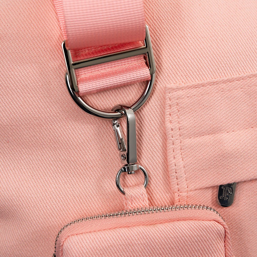 Soho Poms Berwick Pet Carrier - Pink Pepper - Ideal for Dogs & Cats