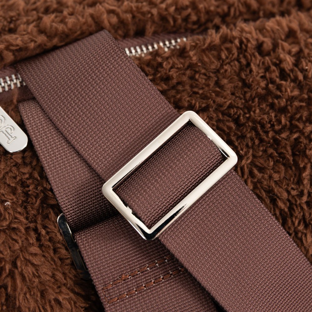 Soho Poms Carnaby Teddy Bear Carrier - Cocoa Bean