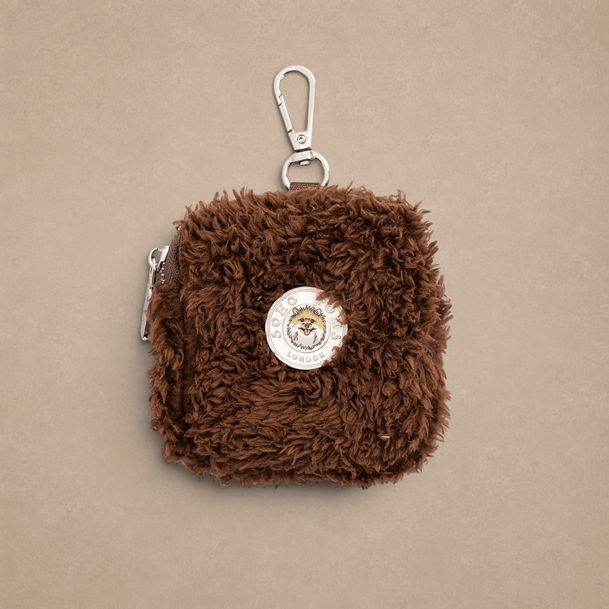 Soho Poms Carnaby Treat Pouch - Cocoa Bean