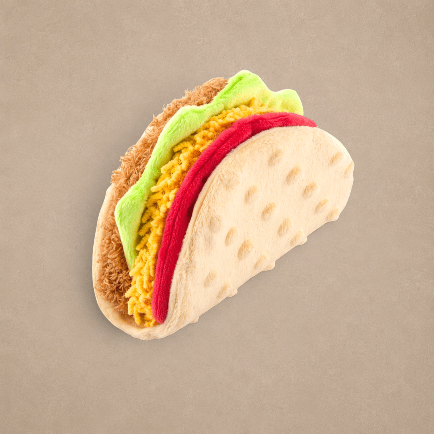 Taco dog toy