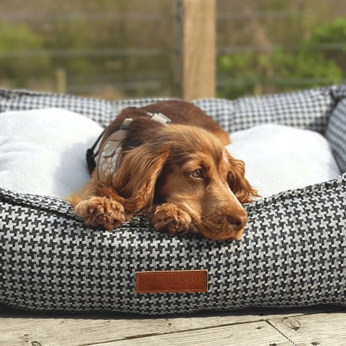 THE KENSINGTON | LUXURY HOUNDSTOOTH BED