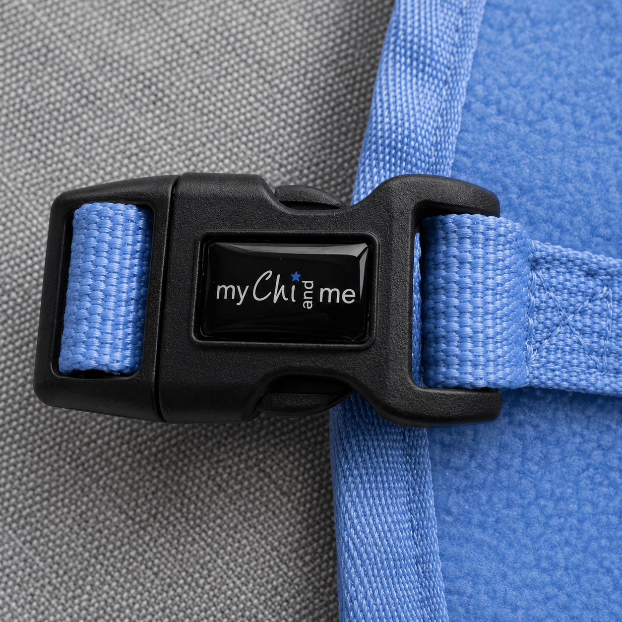 Tiny Toastie Water Repellent Fleece Dog Coat by My Chi and Me Dusky Blue