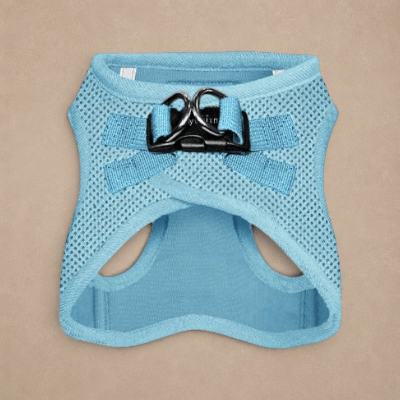 Tiny Trails Step In Air Mesh Puppy and Small Dog Harness Baby Blue