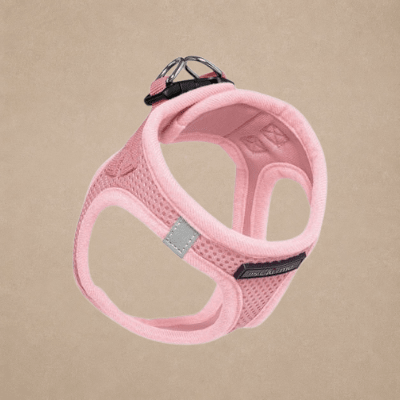 Tiny Trails Step In Air Mesh Puppy and Small Dog Harness Pink
