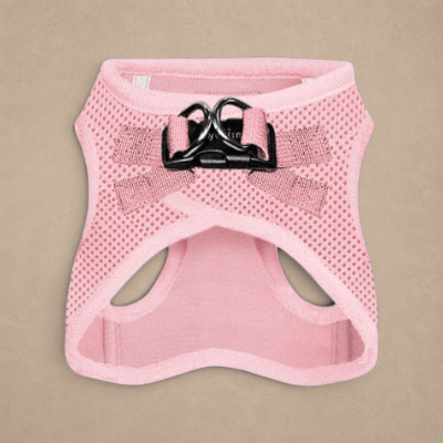 Tiny Trails Step In Air Mesh Puppy and Small Dog Harness Pink