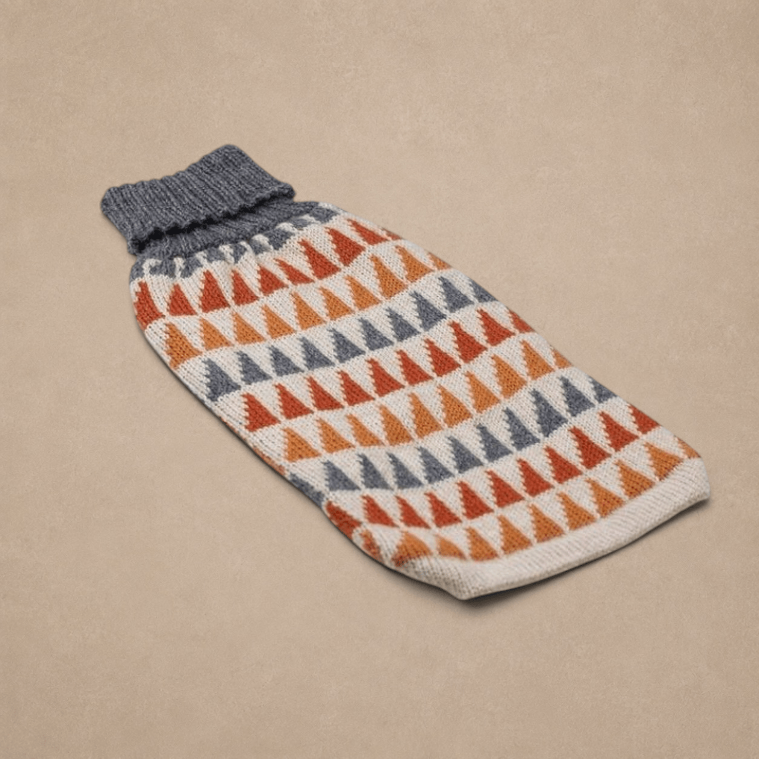 "Triangle" Handmade Alpaca Wool Dog Jumper